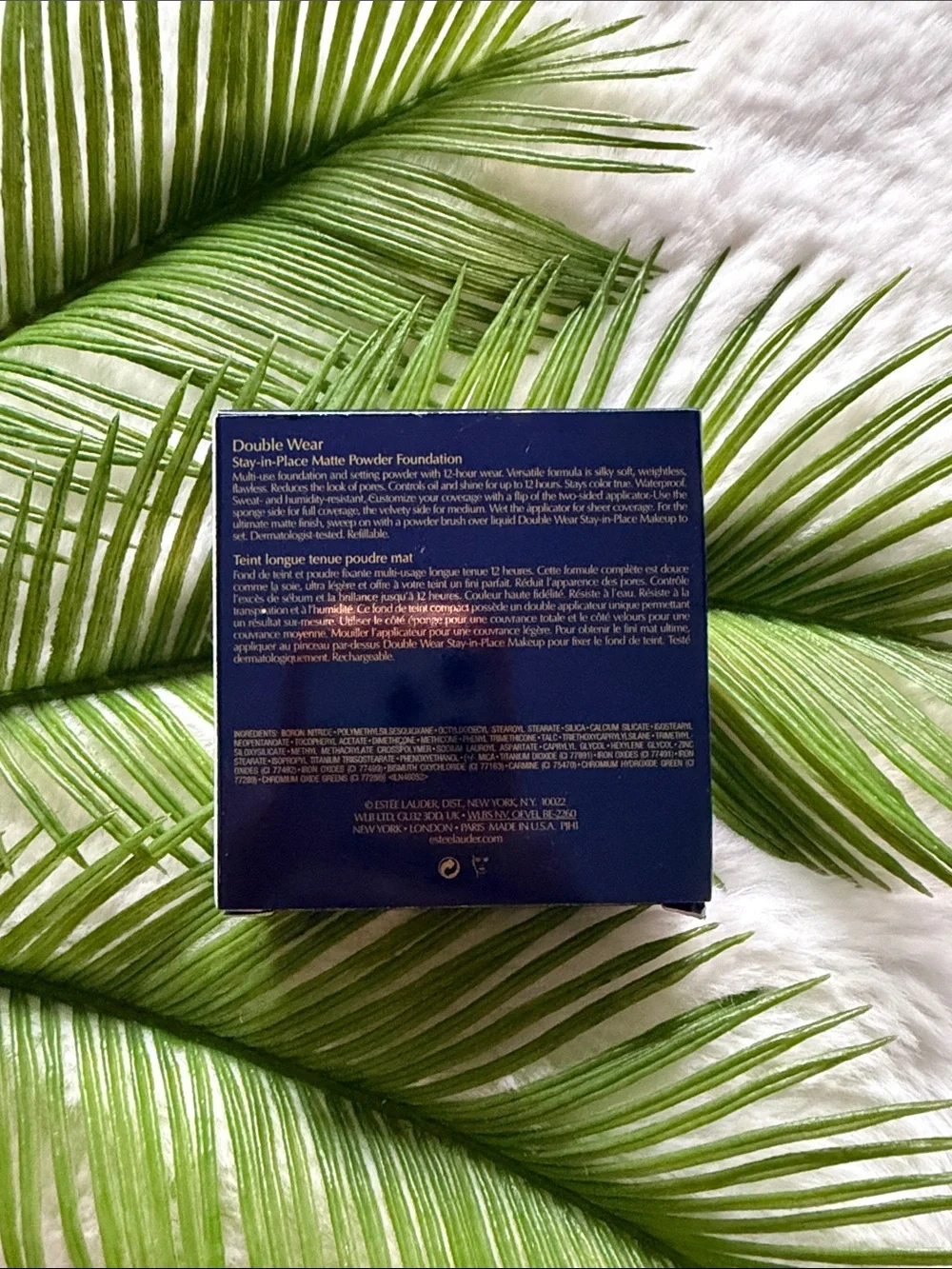 NIB Estée Lauder Double Wear Stay in Place Matte Powder Foundation 2C3 Fresco